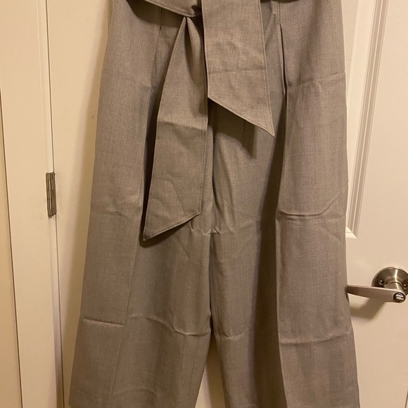 Club Monaco Grey Wide Leg Trousers - Picture 3 of 4